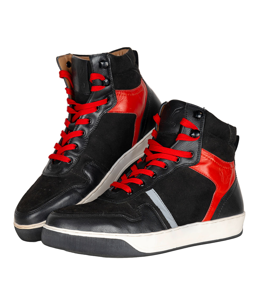 Urbane Riding Sneakers RedBlack - Image 3